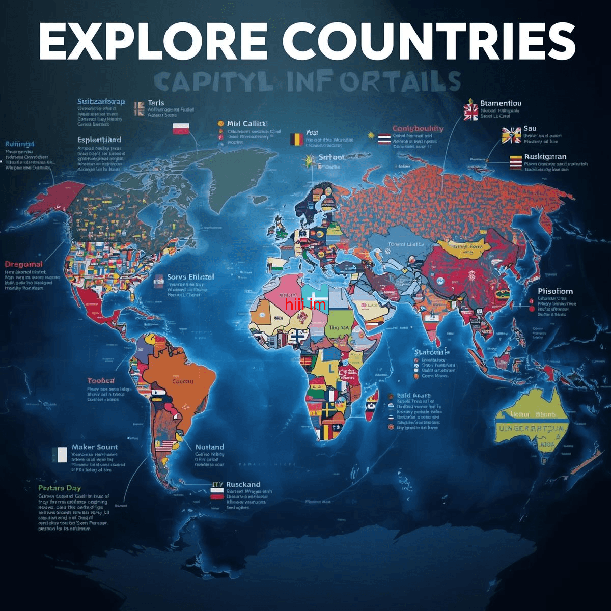 🌍 Country Information & Flags